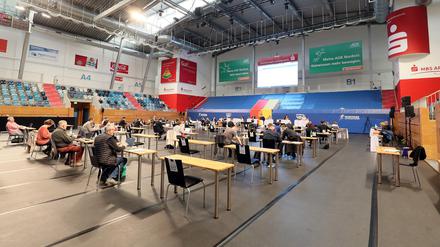 Am Mittwoch tagen die Stadtverordneten wieder in der MBS-Arena. 