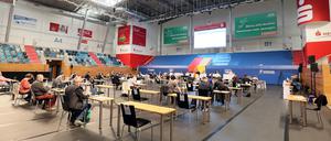 Am Mittwoch tagen die Stadtverordneten wieder in der MBS-Arena. 