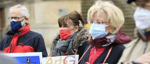 Auch ein Protest  konnte die Schließung des Potsdamer Arbeitsgerichts nicht abwenden.