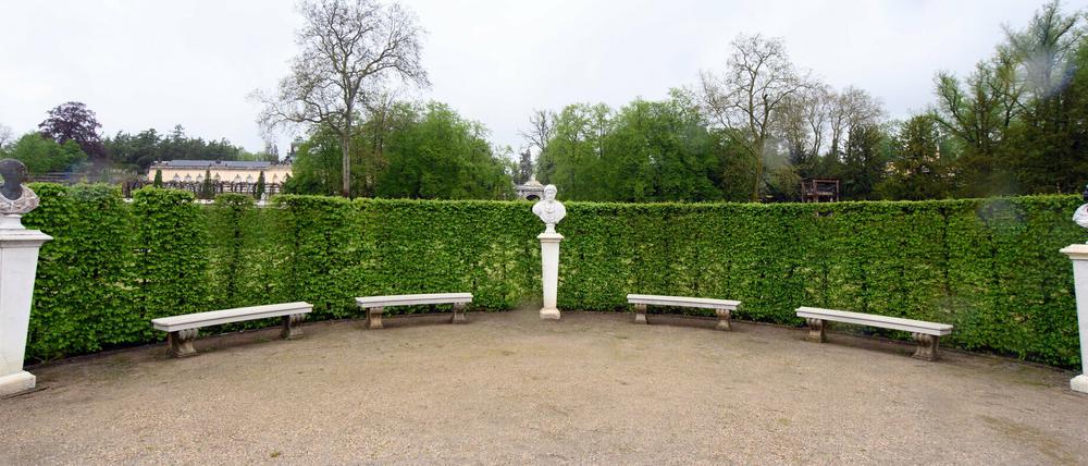 Statt "Mohrenrondell" heißt der Teil des Park Sanssouci nun wieder "Erstes Rondell".
