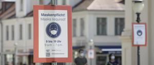 Die Inzidenz für Potsdam sinkt seit dem Ende der vergangenen Woche.