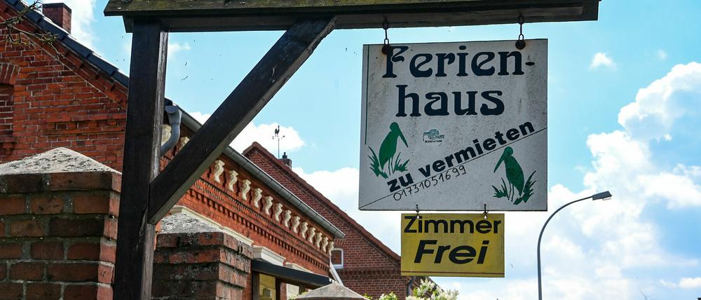 Touristische Übernachtungen in Ferienwohnungen sind wieder erlaubt - unter gewissen Voraussetzungen.