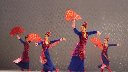 "North Korea Dance" von Eun-Me Ahn wird zur Eröffnung der Tanztage 2021 im Garten der fabrik als Film gezeigt.