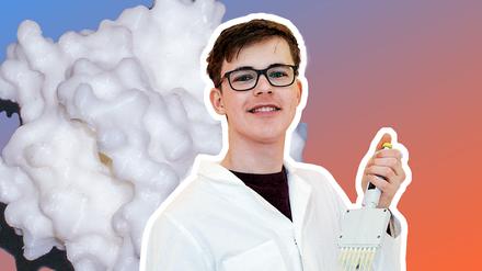 Der Potsdamer Schüler Marik Müller (17).