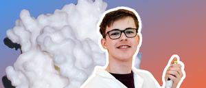 Der Potsdamer Schüler Marik Müller (17).