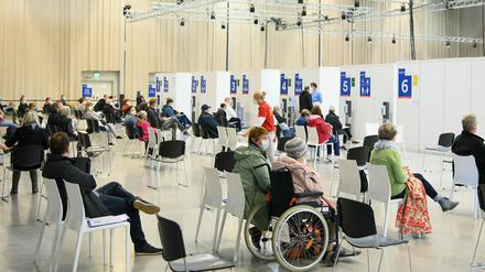 In der Metropolishalle wird nur noch bis Ende Juli geimpft.
