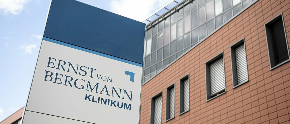 Das Bergmann-Klinikum in Brandenburg.