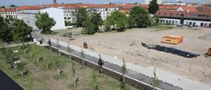Auf dieser Fläche an der Plantage soll das Kreativquartier entstehen. 