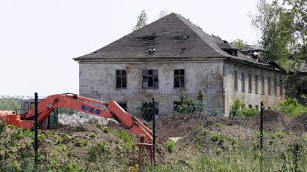 Aktuelle Arbeiten auf dem ehemaligen Kasernengelände Krampnitz