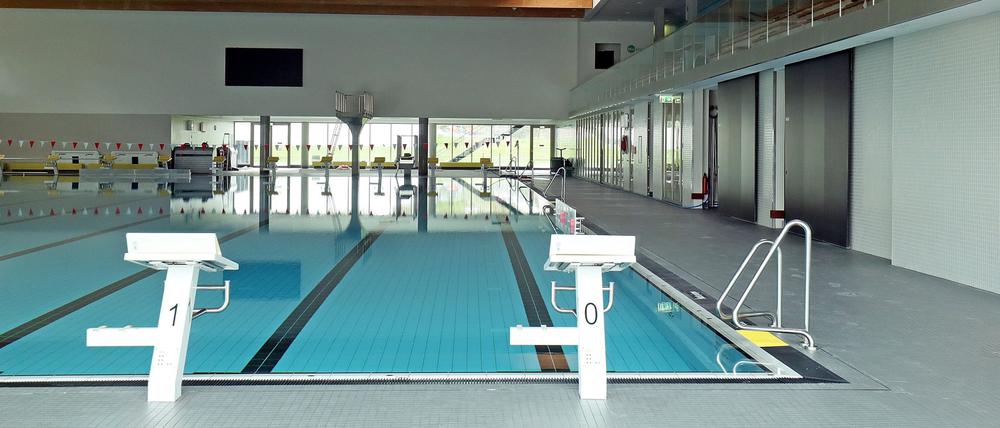 Das Sport- und Freizeitbad musste seine Eröffnung verschieben.