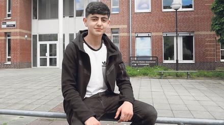 Robar besucht die Steuben-Schule im Kirchsteigfeld und ist jetzt digital ausgestattet. 