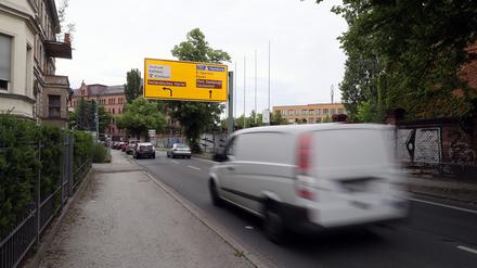Bald kein Durchkommen mehr: Behlertstraße in Potsdam.