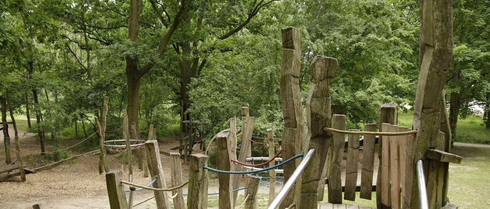 Betroffen von den Sperrungen sind auch Spielbereiche auf dem Zickzack-Spielplatz.