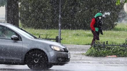 In Potsdam ist am Donnerstag wieder mit reichlich Regen zu rechnen.