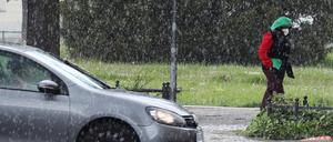 In Potsdam ist am Donnerstag wieder mit reichlich Regen zu rechnen.