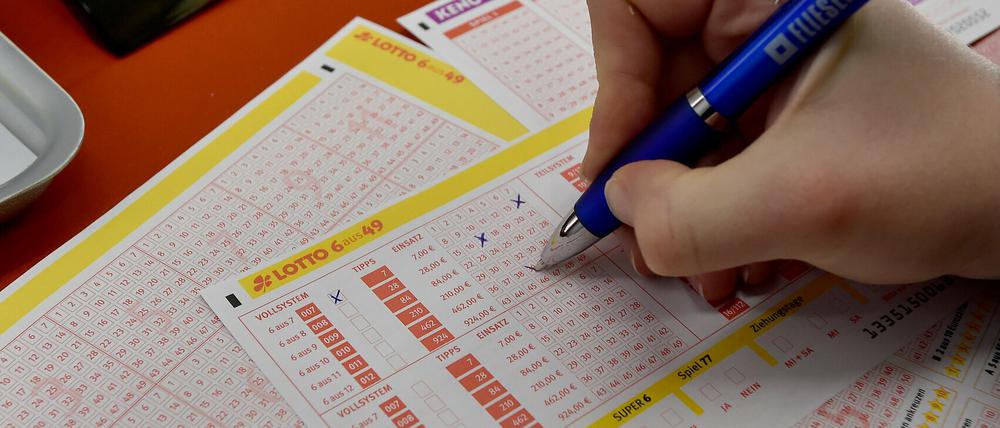 In Brandenburg gibt es erneut einen Lotto-Millionär (Symbolbild).