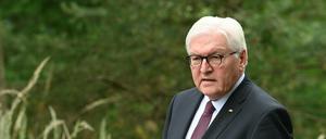 Bundespräsident Frank-Walter Steinmeier besuchte am Dienstag das Potsdam-Institut für Klimafolgenforschung.
