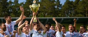Babelsbergs Sieg beim Landespokal führte in den DFB-Pokal. Nulldrei empfängt Greuther Fürth.
