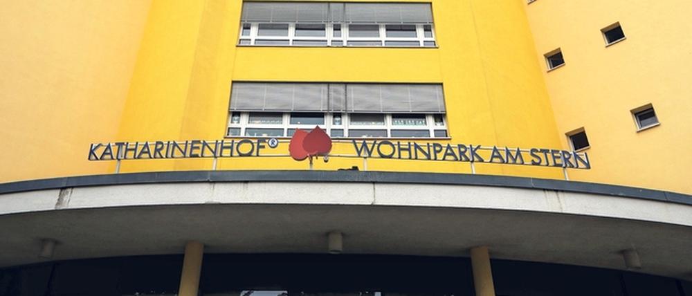Die fünfstöckige Seniorenanlage Katharinenhof.