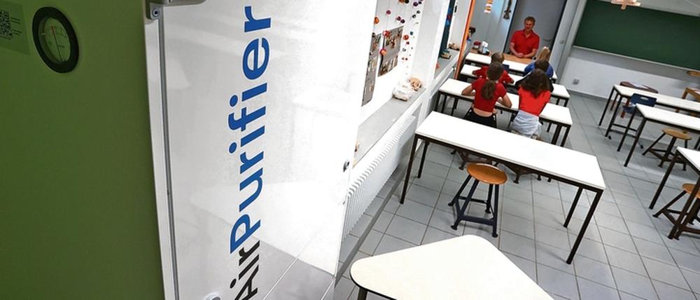 Eingebaute Luftfilter wie auf dem Bild zu sehen wird es in Potsdam vorerst nicht geben. 