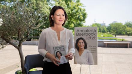 Annalena Baerbock bei der Vorstellung ihres Buches.