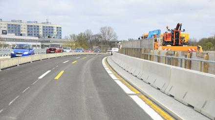 Der Neubau der Hochstraßenbrücke ist das größte Bauvorhaben des Landes.