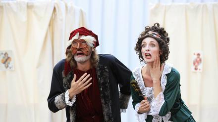 „Die Komödie von Casanova“, das erste Stück des Teatro dell’Arte Potsdam, hatte auf der Freundschaftsinsel Premiere.