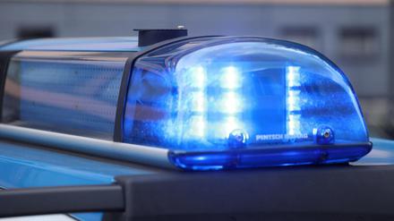Polizei im Einsatz.