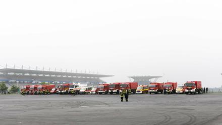 Am Nürburgring werden die Hilfseinsätze koordiniert.