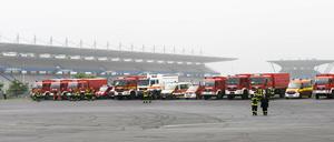 Am Nürburgring werden die Hilfseinsätze koordiniert.