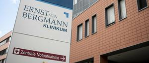 Das "Ernst von Bergmann"-Klinikum in Potsdam hat derzeit keine Covid-Patienten.