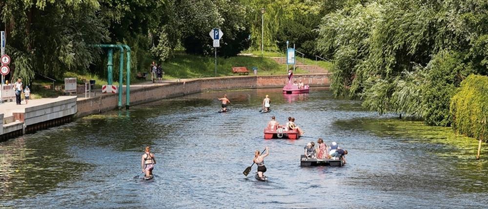 Der perfekte Familienausflug besteht für Björn Laars entweder aus einem Besuch beim Dönerimbiss oder einer Tour über die Havel.