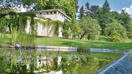 Ort der Romantik: Das Stibadium im Paradiesgarten ist Teil des Botanischen Gartens.
