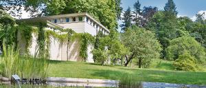 Ort der Romantik: Das Stibadium im Paradiesgarten ist Teil des Botanischen Gartens.