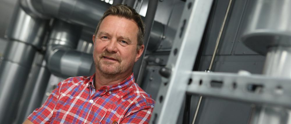 Carsten Loeper ist verantwortlich für Temperatur und Luftfeuchte - und die übrige Haustechnik.