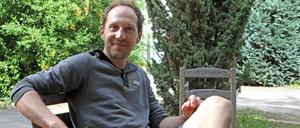 Peter Wagner vom "Kollektiv: Das Zelt" im Rechenzentrum Potsdam.