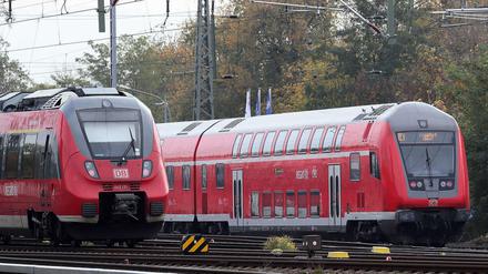 Auch der Regionalverkehr ist von dem Streik betroffen (Archivfoto).