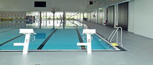 Blick ins blu-Bad in Potsdam - Schwimmen wird hier nun doch nicht teurer.