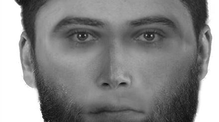 Mit diesem Bild sucht die Polizei nach dem Unbekannten.