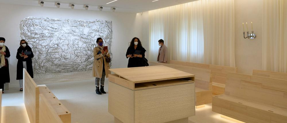 Die Synagoge des jüdischen Zentrums ist das erste jüdische Gotteshaus in Potsdam seit dem Holocaust.