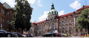 Blick auf das Potsdamer Rathaus.