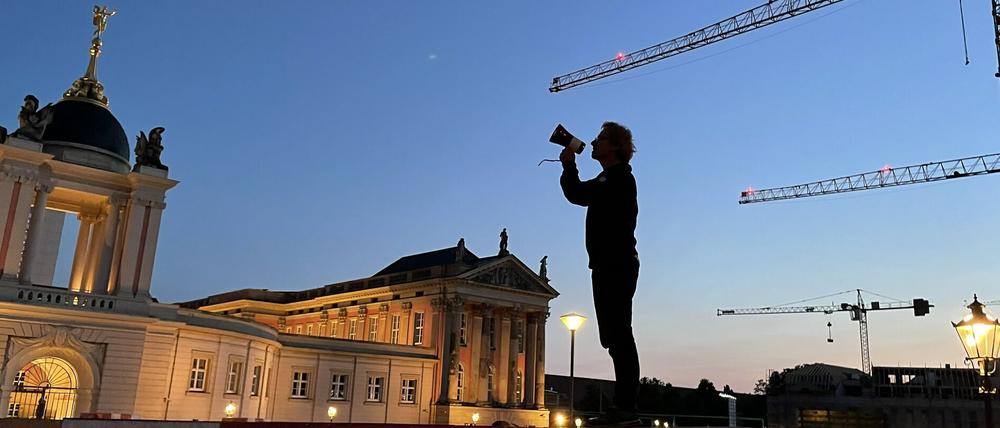 "Expanded Island" heißt ein geplantes Megafonkonzert im Rahmen der Aktion "insofern" am Alten Markt.