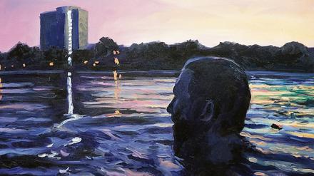 Abend über Potsdam. Die Ausstellung „Introspektion“ rückt Potsdams Platten in romantisches Licht. 