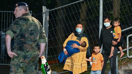 Die ersten Menschen aus Afghanistan kamen am 20. August in Doberlug-Kirchhain an.