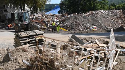 Die Kurstadt Bad Neuenahr-Ahrweiler wurde besonders stark von der Sturzflut verwüstet.