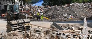 Die Kurstadt Bad Neuenahr-Ahrweiler wurde besonders stark von der Sturzflut verwüstet.