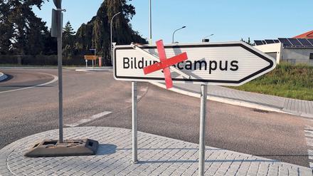 Im Werderaner Ortsteil Glindow soll auf einer 5,3 Hektar großen Fläche ein Bildungscampus entstehen.