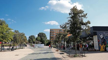 Auf der Sanierungsliste. Auch der Marktplatz am Schlaatz soll von den Bemühungen zur Umgestaltung des Viertels profitieren.