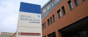 Das Klinikum "Ernst von Bergmann" in Potsdam.
