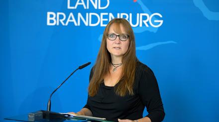 Brandenburgs Finanzministerin Katrin Lange (SPD). 